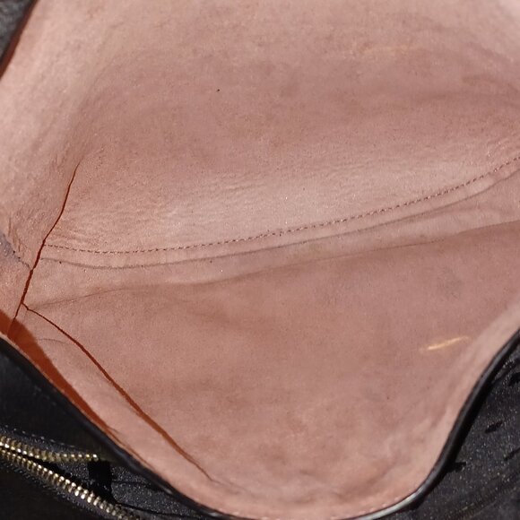 Kate Spade Leila Medium Triple Compartment Shoulder Bag - Black / Pink - Picture 6 of 12